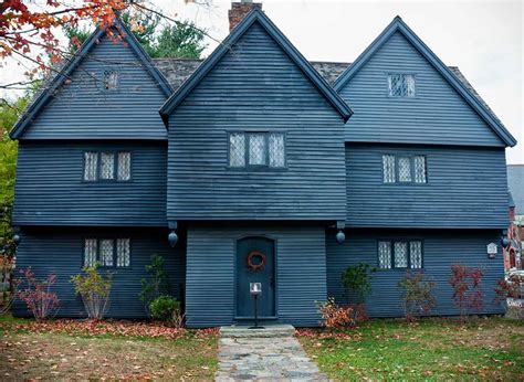 Witch trials mansion in Salem
